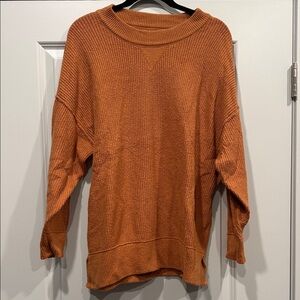 Aerie Women’s Crewneck Sweater in Rich Orange